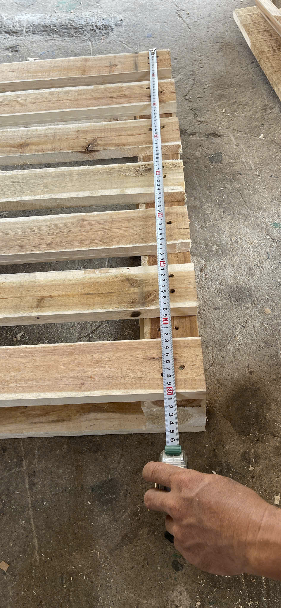 Bán Pallet Gỗ 800x1200x160 – Cung Cấp Pallet Gỗ Đồng Nai